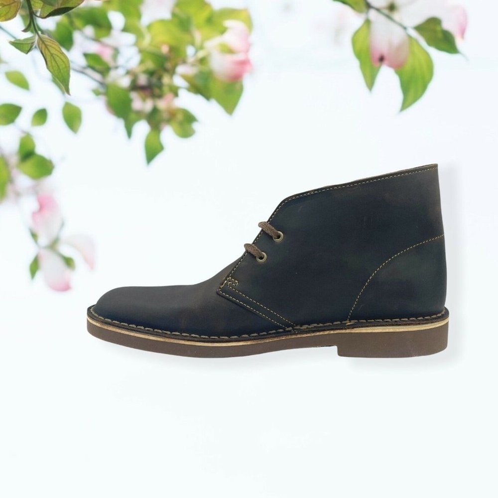 CLARKS Brown Bushacre 2 - Picture 2 of 10